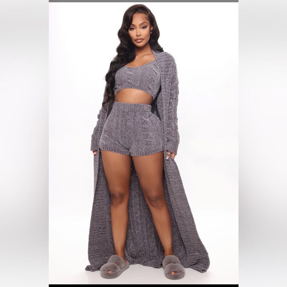 3 piece shorts set